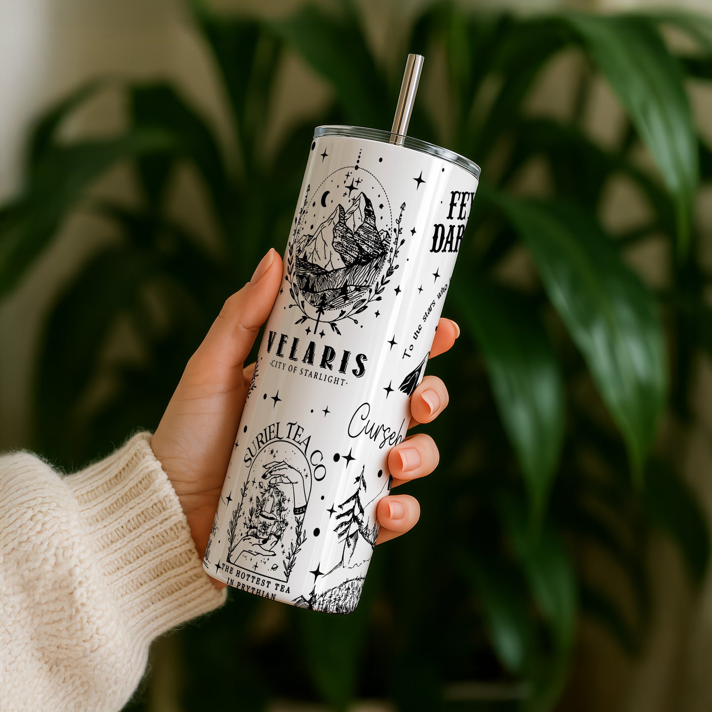 ACOTAR A Court of Thorns and Roses Themed 20oz Tumbler
