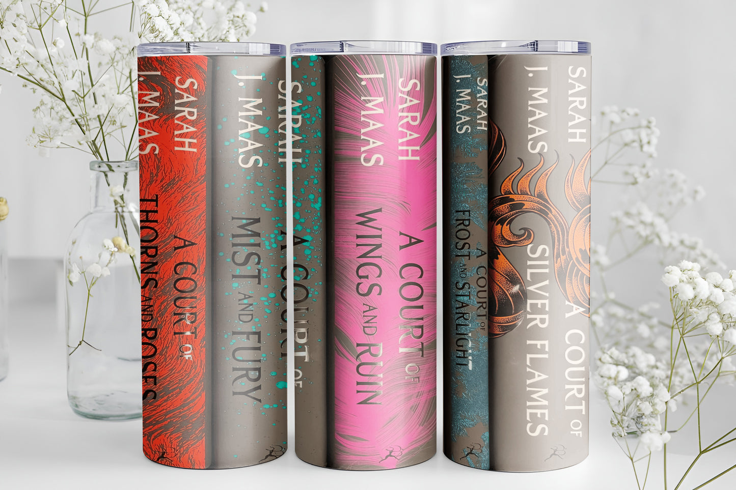 ACOTAR A Court of Thorns and Roses Themed 20oz Tumbler