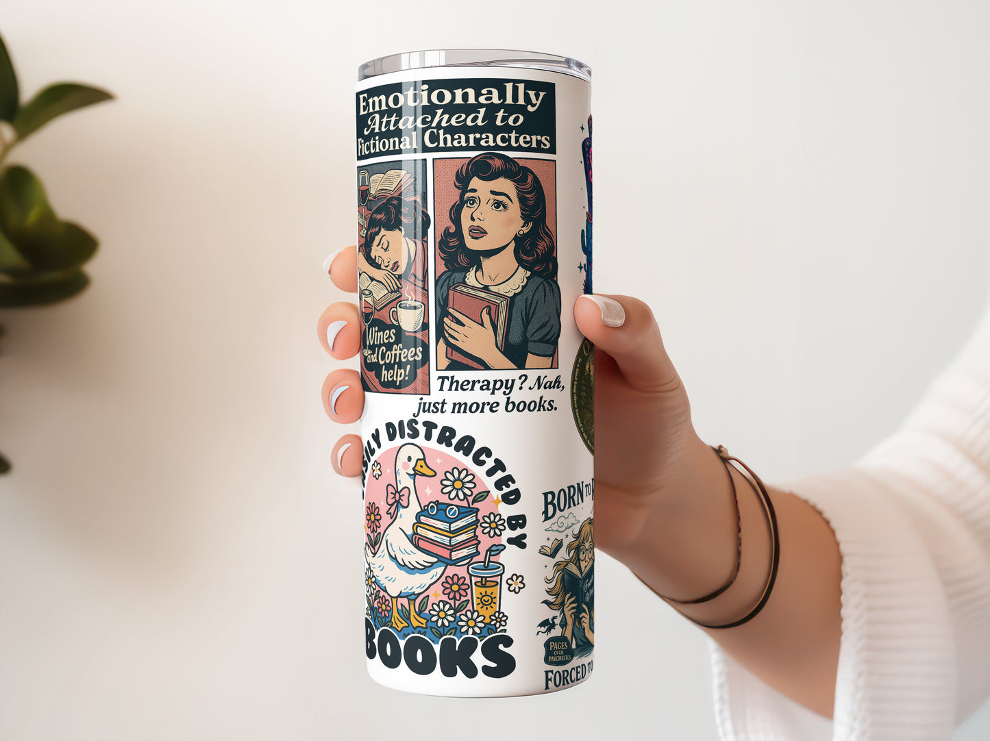 Reader’s Book Lovers  Stamp 20oz Tumbler