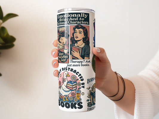 Reader’s Book Lovers  Stamp 20oz Tumbler