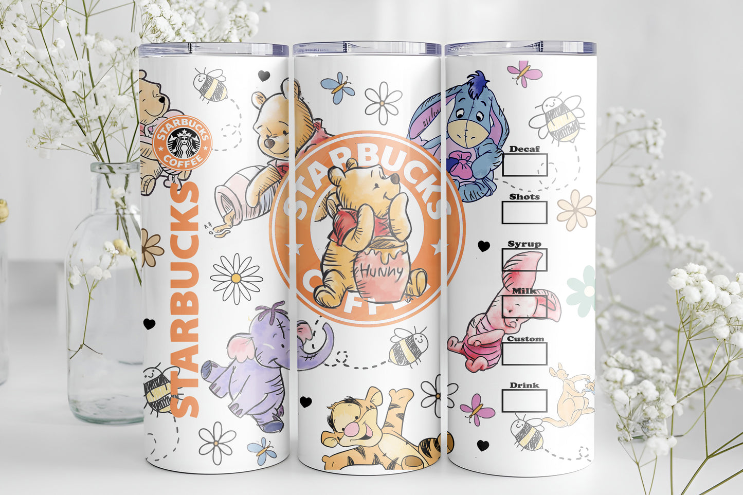 Winnie the Pooh Starbucks 20oz Tumbler