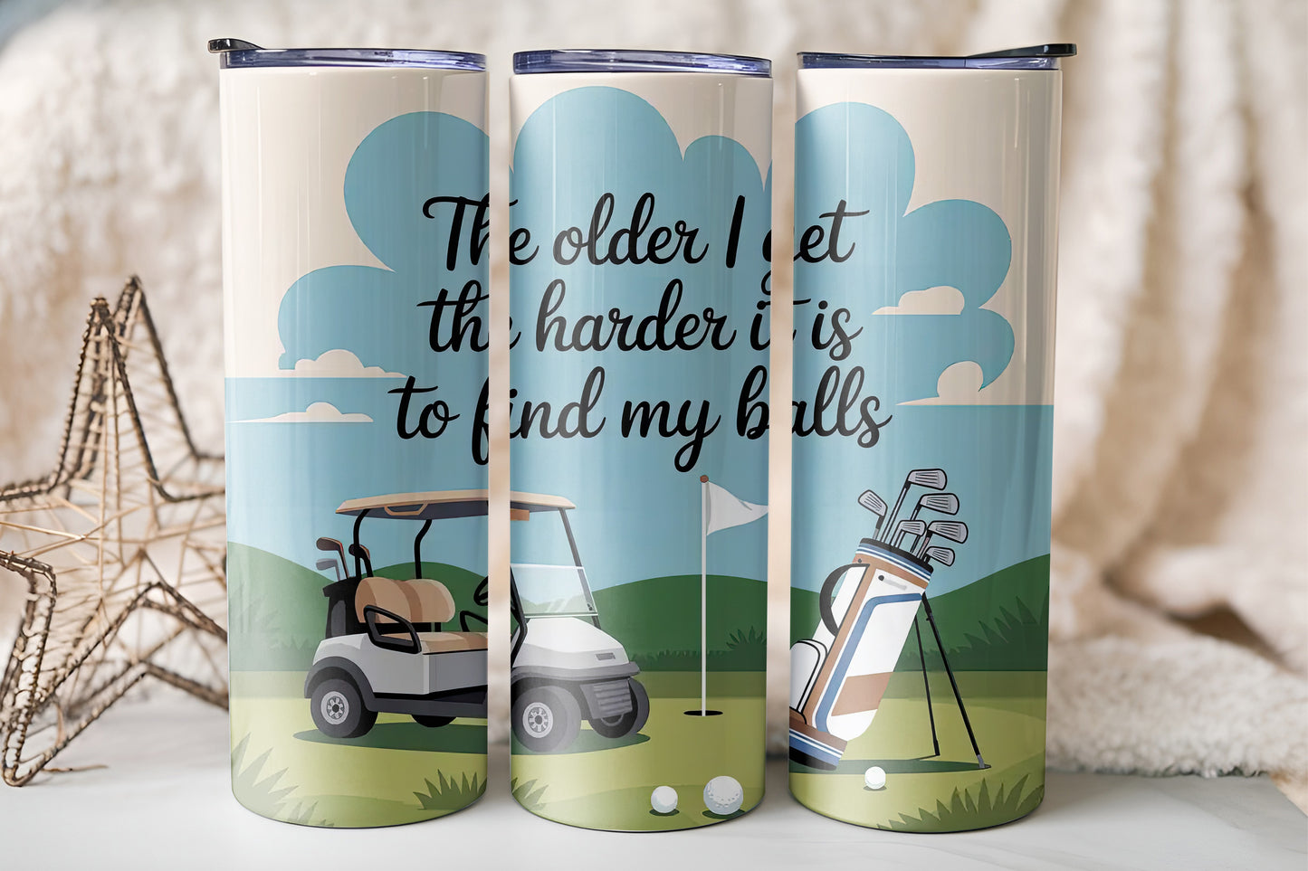 Golf 20oz Drinks Tumbler