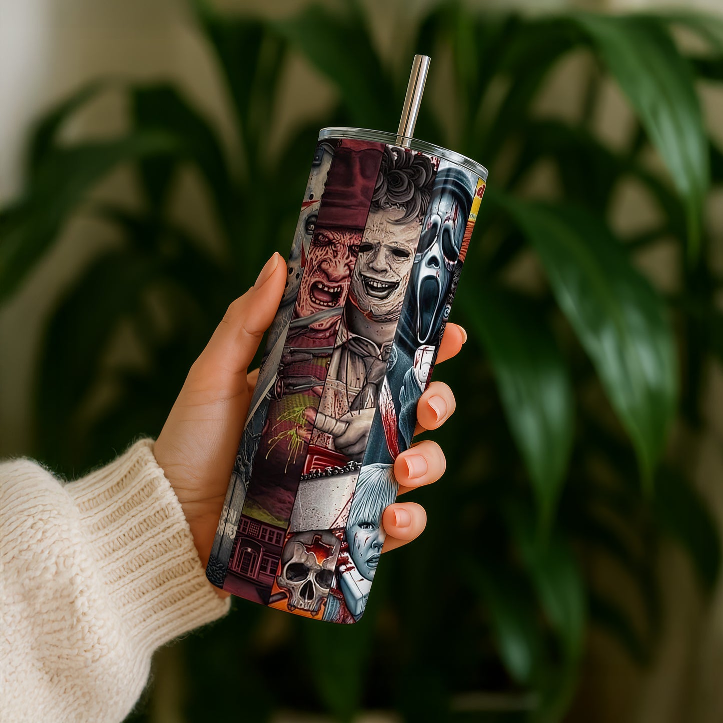 Halloween Movie Illustrations 20oz Tumbler