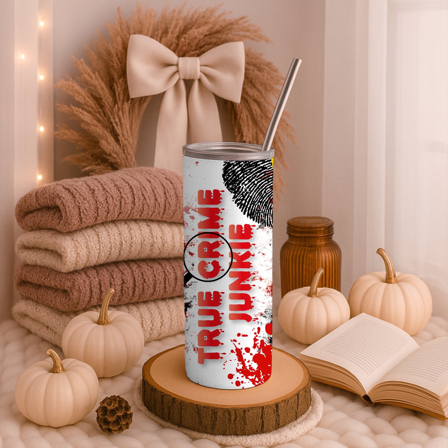 True Crime Junkie 20oz Tumbler