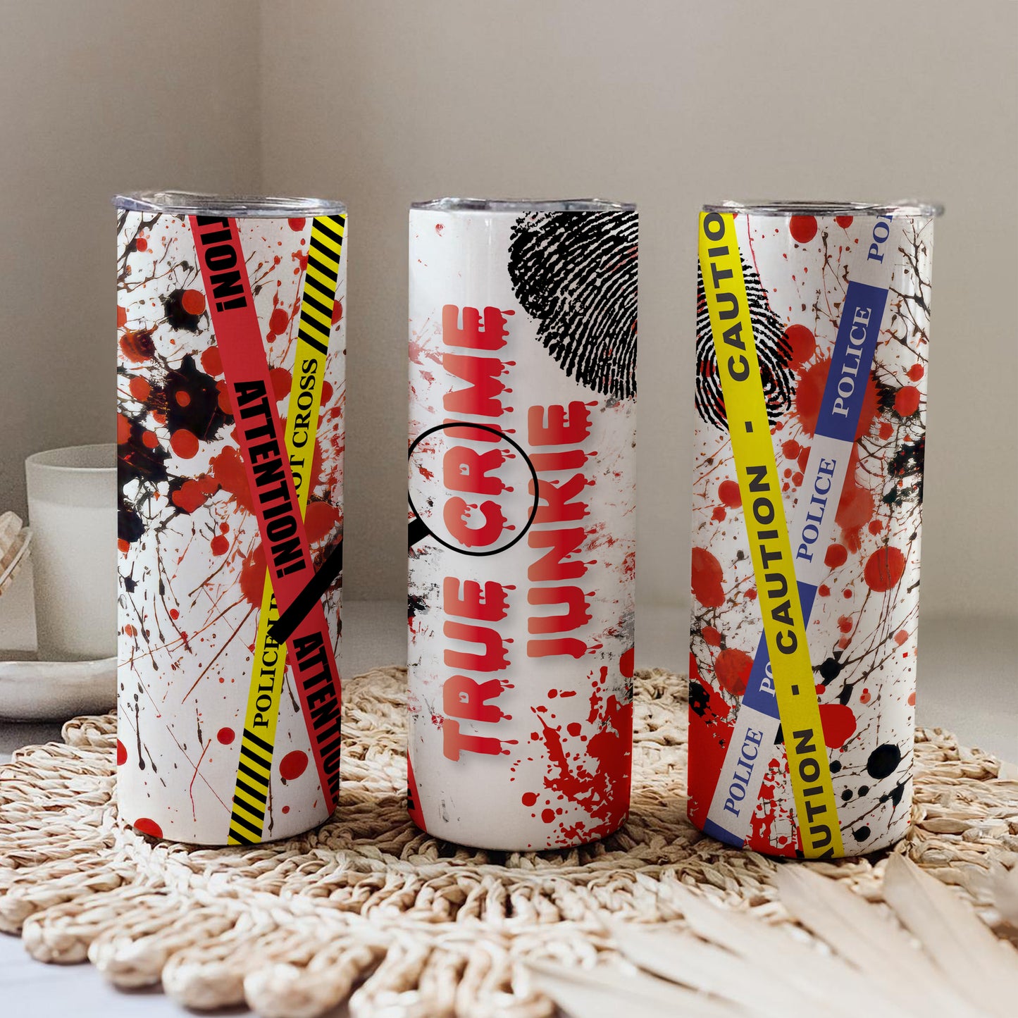 True Crime Junkie 20oz Tumbler