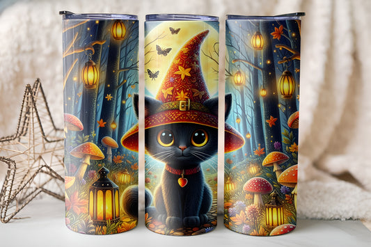 Witchy Cat 20oz Tumbler