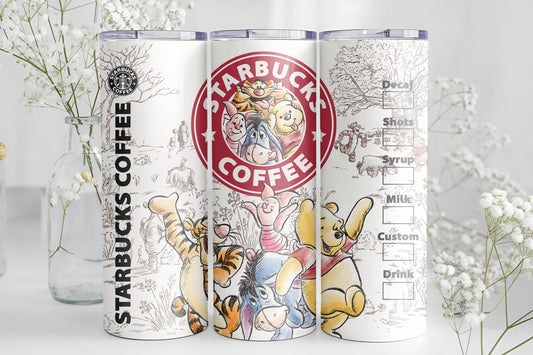 Winnie the Pooh Starbucks 20oz Tumbler