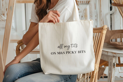 Picky Bits Organic Tote Bag
