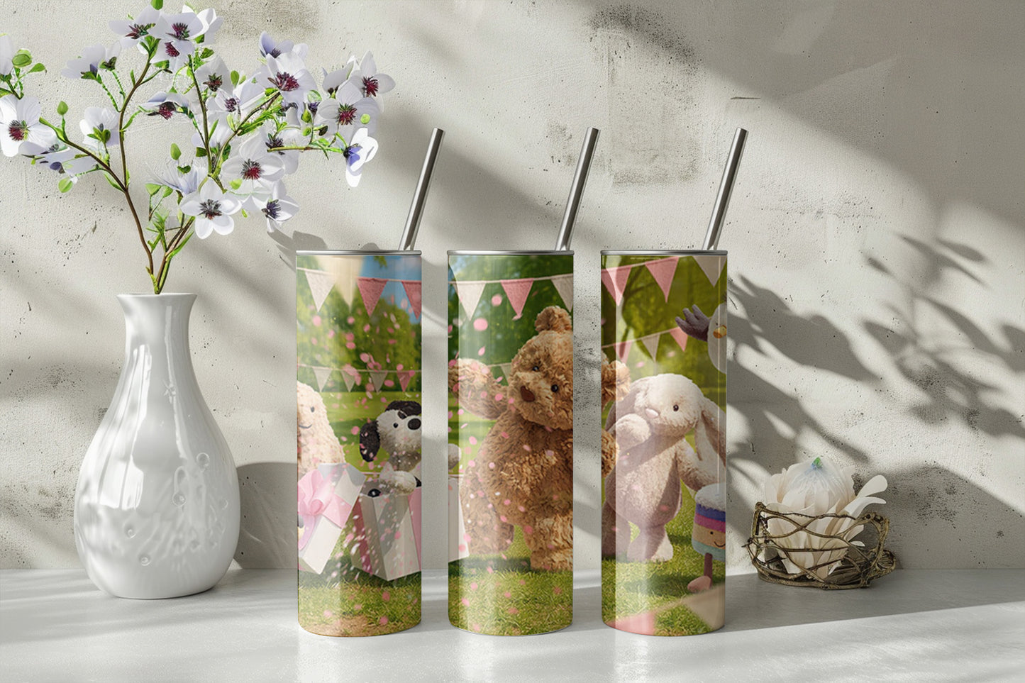 Jelly Cat Patterned 20oz Tumbler