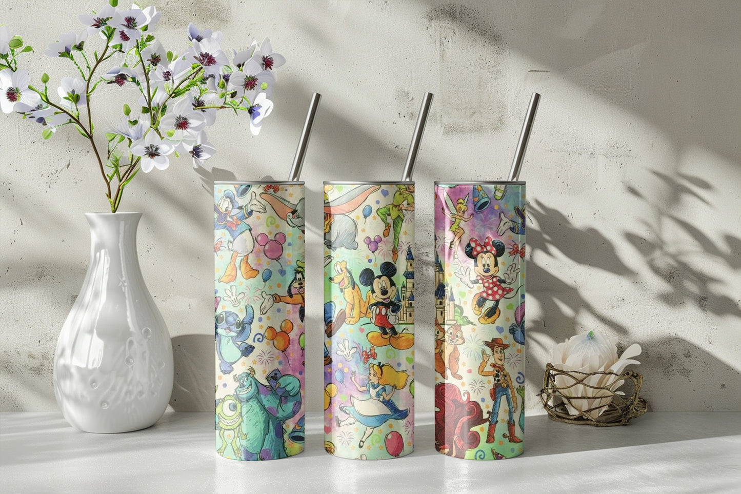 Watercolour 20oz Tumbler