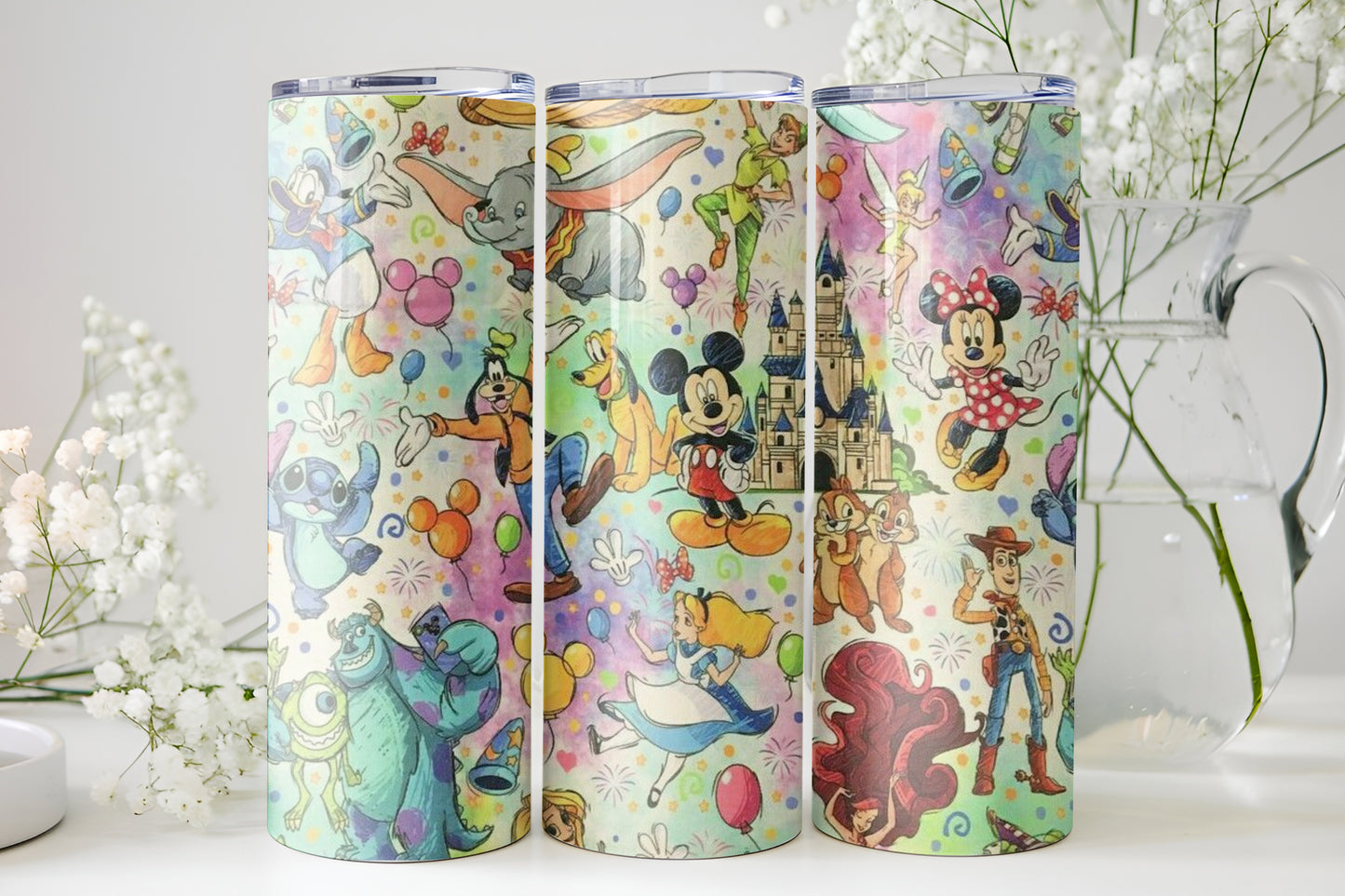 Watercolour 20oz Tumbler