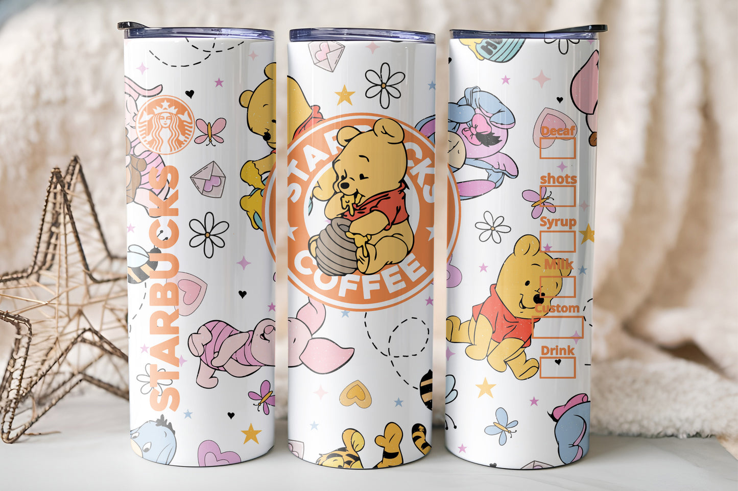 Baby Pooh Starbucks 20oz Tumbler