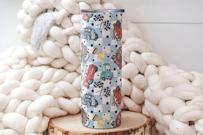 Chequed Cars Starbucks 20oz Tumbler