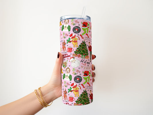 Christmas 90s Movies 20oz Tumbler