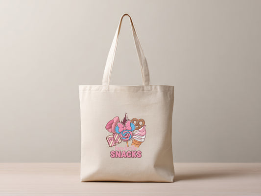 Disney Snacks Organic Tote Bag