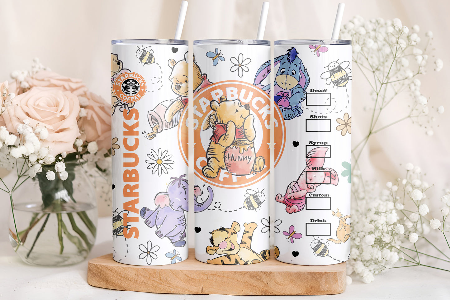 Winnie the Pooh Starbucks 20oz Tumbler