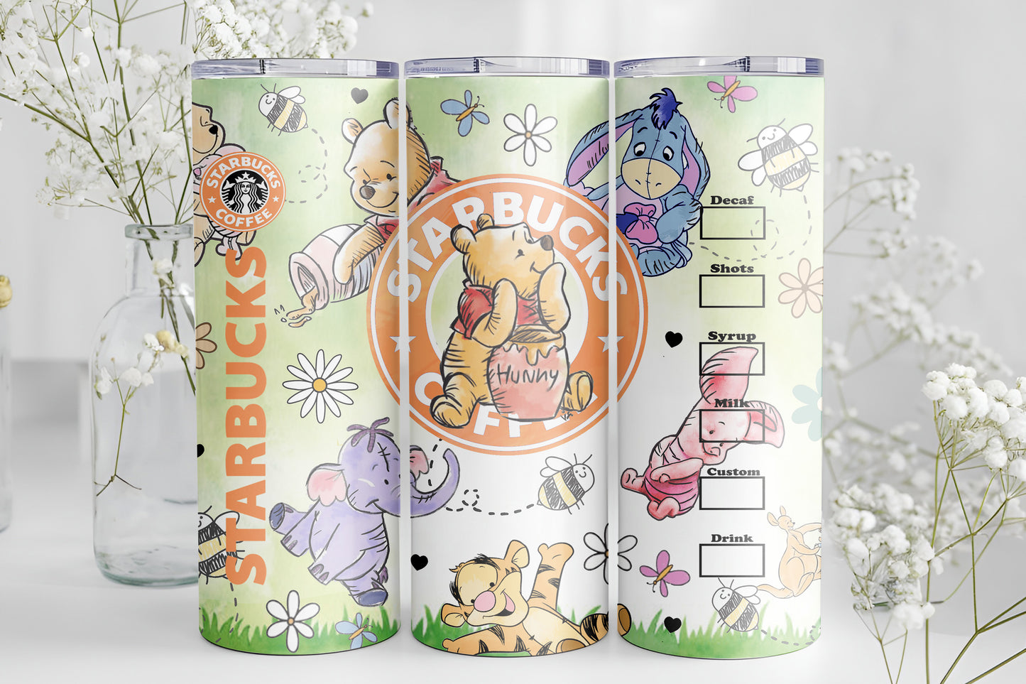Winnie the Pooh Starbucks 20oz Tumbler