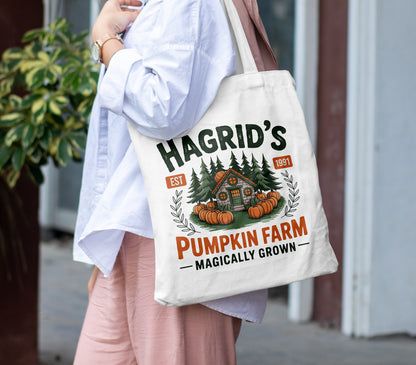 Hagrids Pumpkin Farm Organic Tote Bag