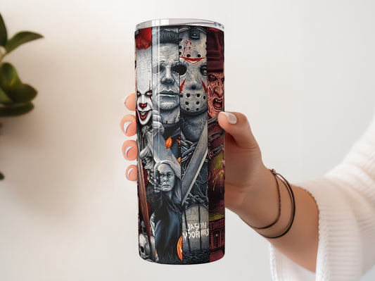 Halloween Movie Illustrations 20oz Tumbler