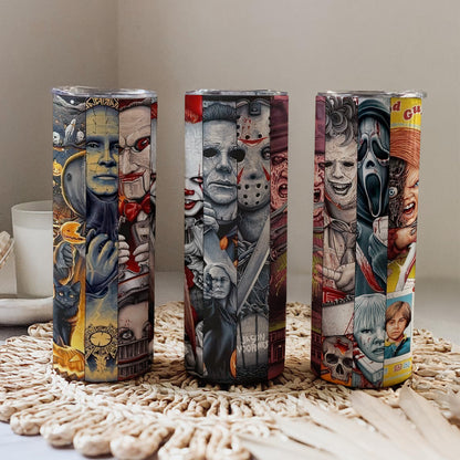 Halloween Movie Illustrations 20oz Tumbler