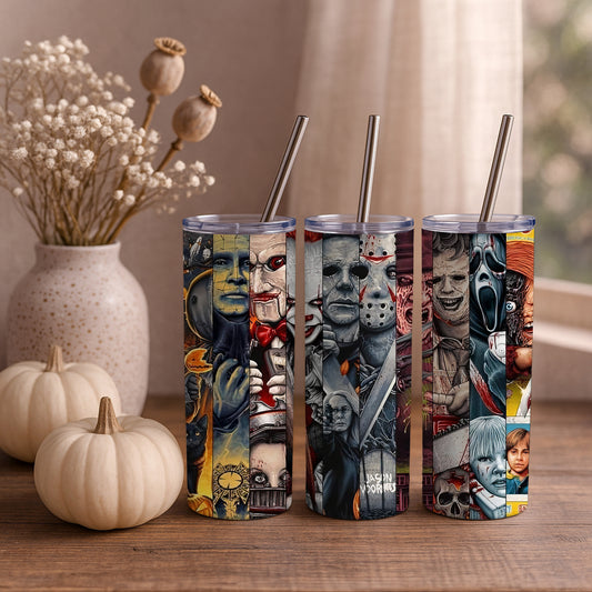 Halloween Movie Illustrations 20oz Tumbler