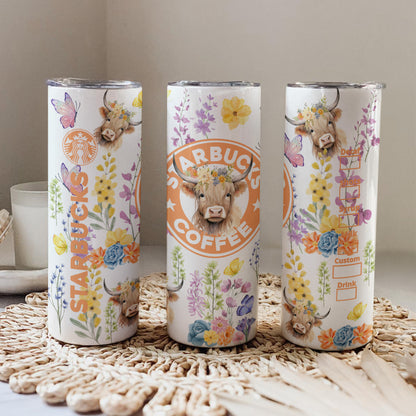 Highland Cow Starbucks Inspired 20oz Tumbler