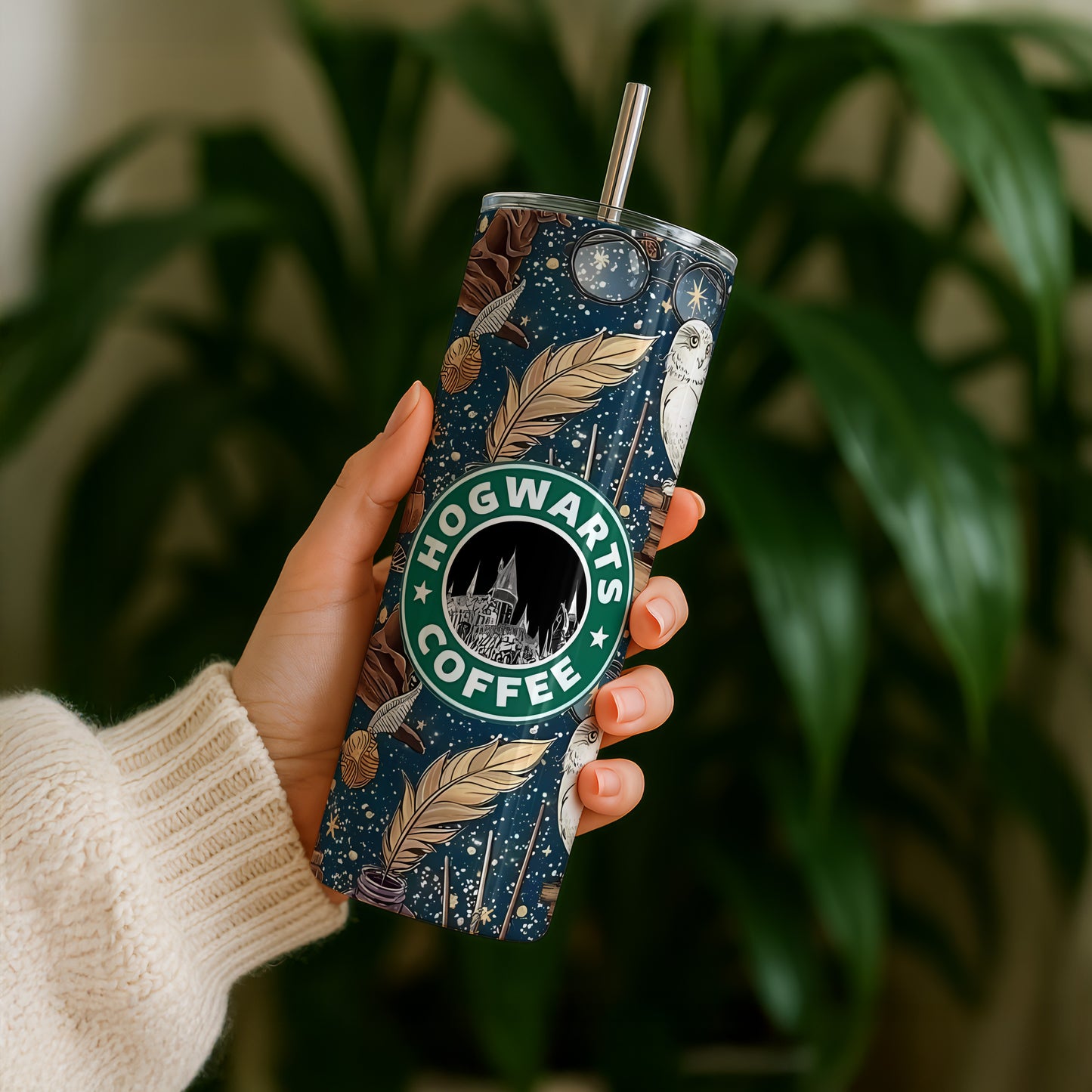 Magical Hogwarts Starbucks Inspired 20oz Tumbler