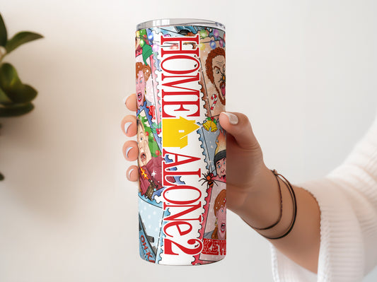 Home Alone 20oz Insulated Tumbler