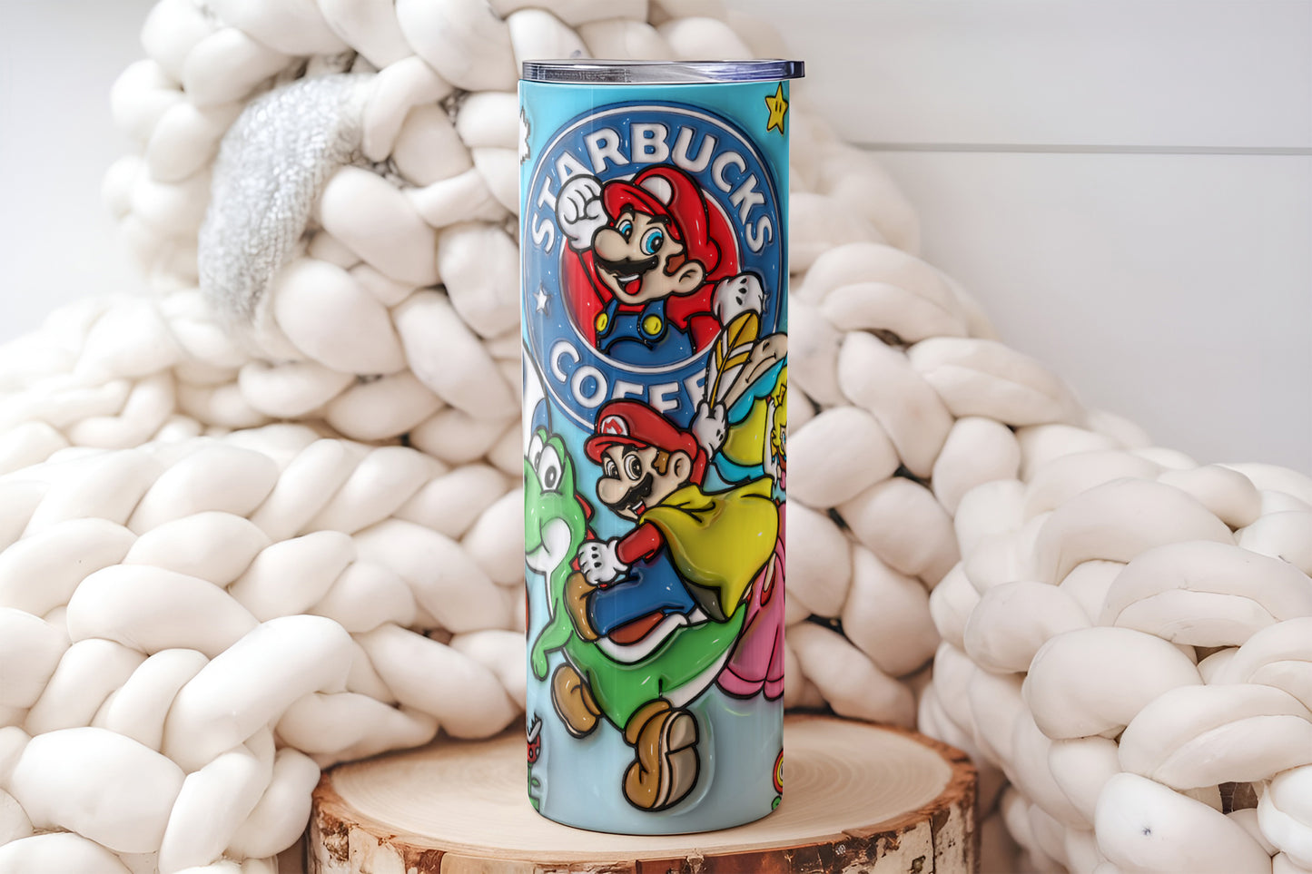 Mario Starbucks 20oz Tumbler