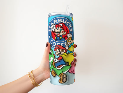 Mario Starbucks 20oz Tumbler