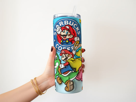 Mario Starbucks 20oz Tumbler