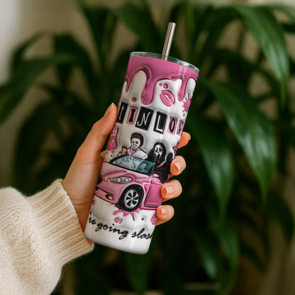 Pink Scream “Get in Loser” 20oz Tumbler