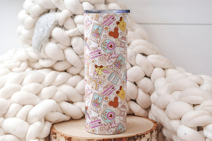 Pooh Pattern 20oz Tumbler