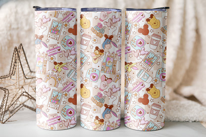 Pooh Pattern 20oz Tumbler