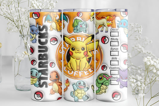 Pokemon Starbucks 20oz Tumbler