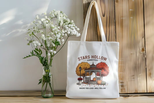Stars Hollow Organic Tote Bag