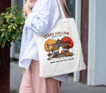 Stars Hollow Organic Tote Bag