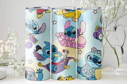 Fancydress Stitch Pattern 20oz Tumbler