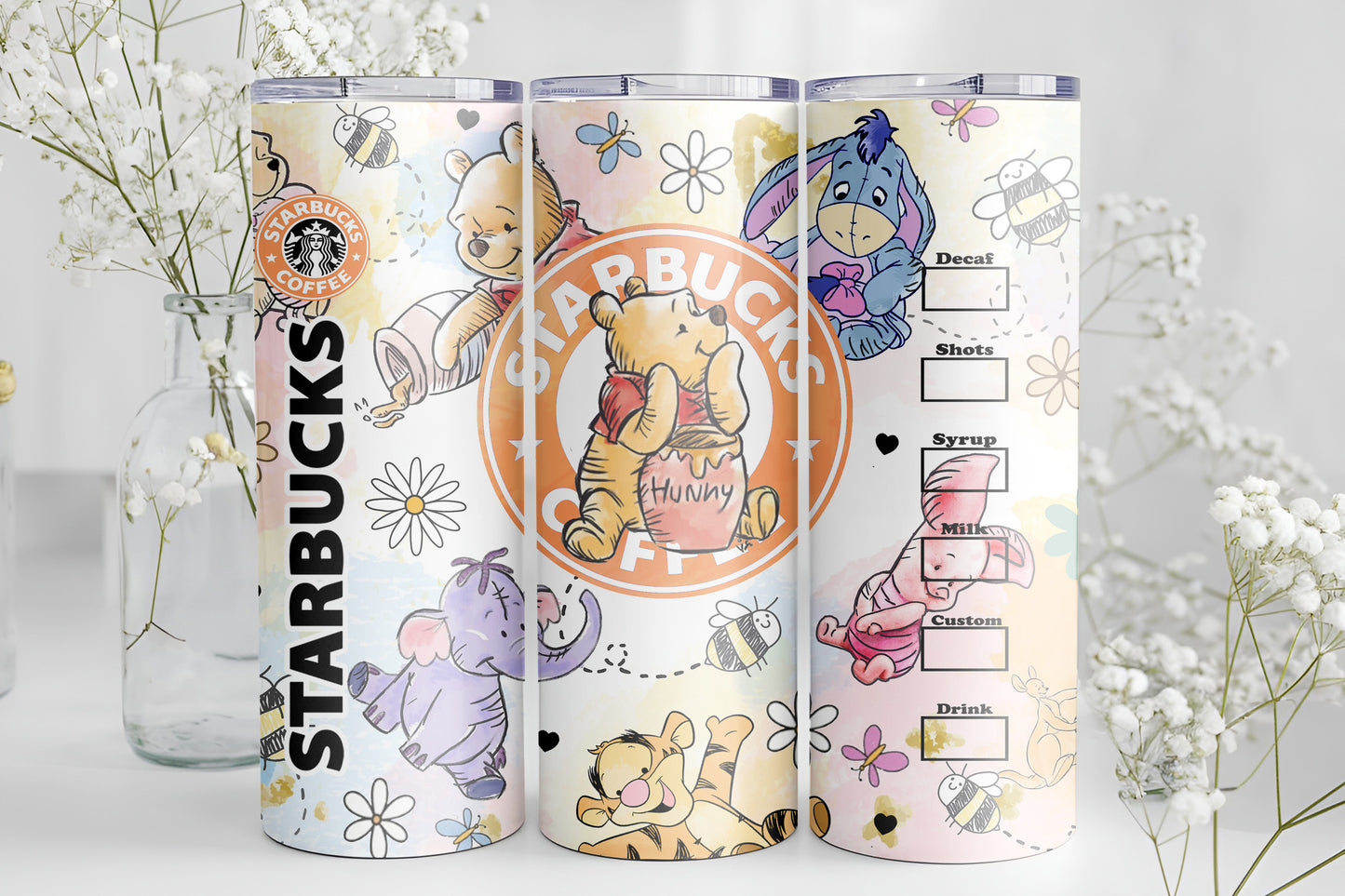 Winnie the Pooh Starbucks 20oz Tumbler
